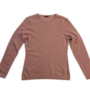 MAGASCHONI Cashmere Women Pullover Sweater 100% Cashmere Light Pink Small